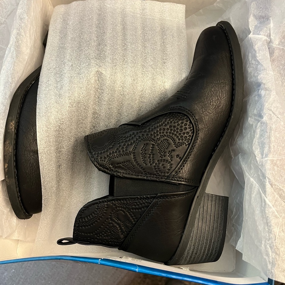 Black Booties - image 1